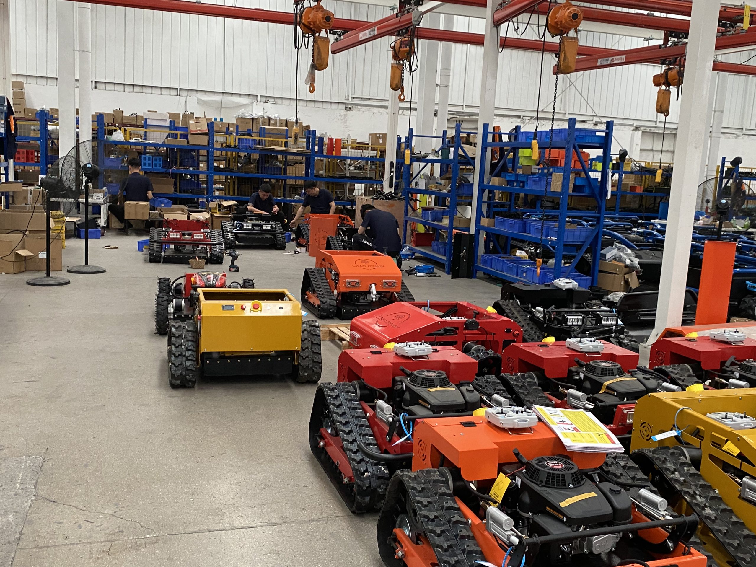 Remote mower factory photo 2